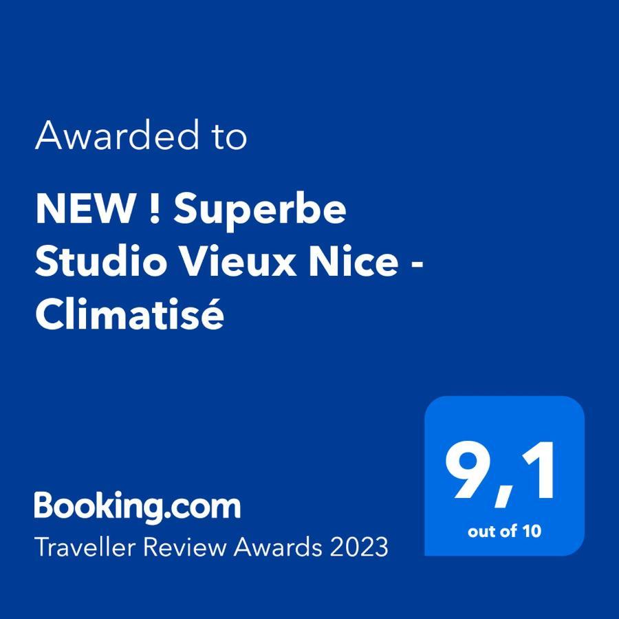 New ! Superbe Studio Vieux Nice - Climatise Ngoại thất bức ảnh